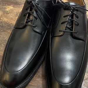 New Cole Haan Men's Black Warren Apron Oxford C20159 Shoes ~ Size 12